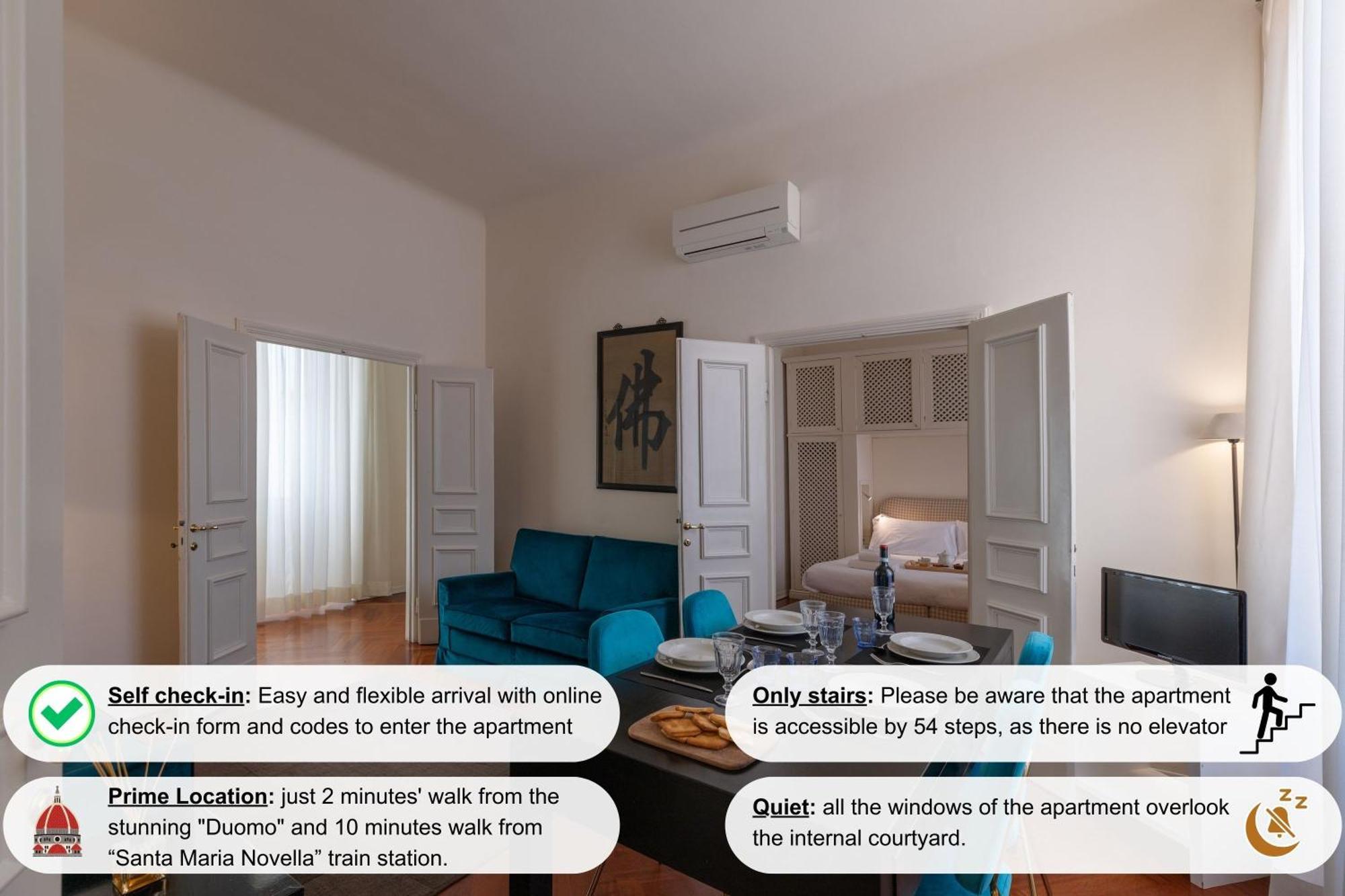 פירנצה Seta Spacious Apartment Next To The Duomo מראה חיצוני תמונה